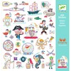 יצירה 160 מדבקות -התקפת הפיראטים DJECO 
