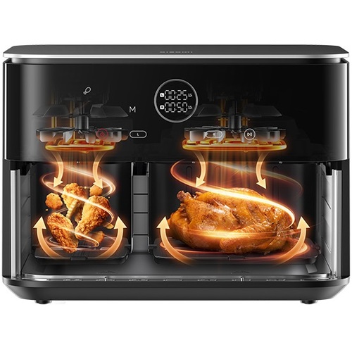 סיר טיגון כפול באוויר חם - 10 ליטר Xiaomi שיאומי Dual Zone Air Fryer 10L
