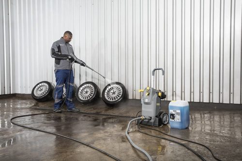 מכונת שטיפה בלחץ מים קרים Karcher קרשר דגם HD 6/15 – אחריות לשנה ע׳׳י היבואן הרשמי