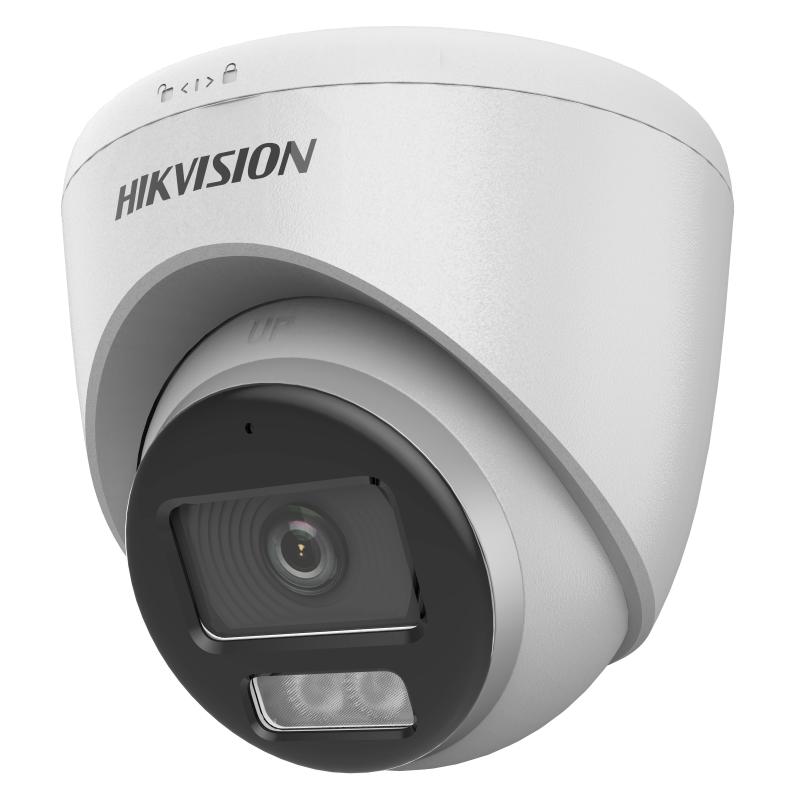 מצלמת טורט/כיפה אנלוגית ColorView 3K 5MP דגם DS-2CE70KF0T-LPFS מבית HikVision 