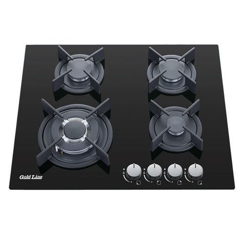  כיריים גז בטיחותיות BUILT IN זכוכית שחורה ATL-4520 / EXCLUSIVE