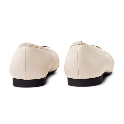 נעלי בובה לנשים של יוניק בצבע בז' | 36-42 |  UNIQUE SHOES BEIGE 60818