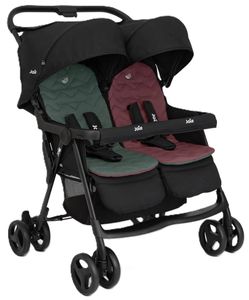 עגלת תאומים או אחים קלילה במיוחד אייר טווין Aire Twin - שחור Shale