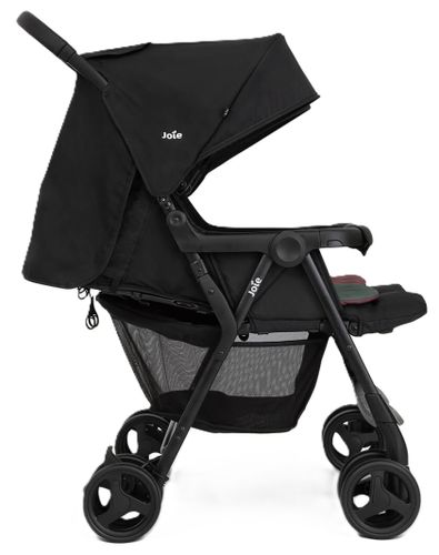 עגלת תאומים או אחים קלילה במיוחד אייר טווין Aire Twin - שחור Shale