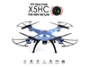 רחפן Syma X5HC עם מצלמה 2MP ו-4 ערוצים בצבע כחול