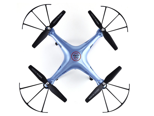 רחפן Syma X5HC עם מצלמה 2MP ו-4 ערוצים בצבע כחול סימה
