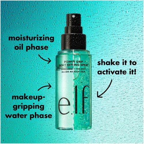 ספריי מקבע אלף e.l.f. Power Grip Dewy Setting Spray