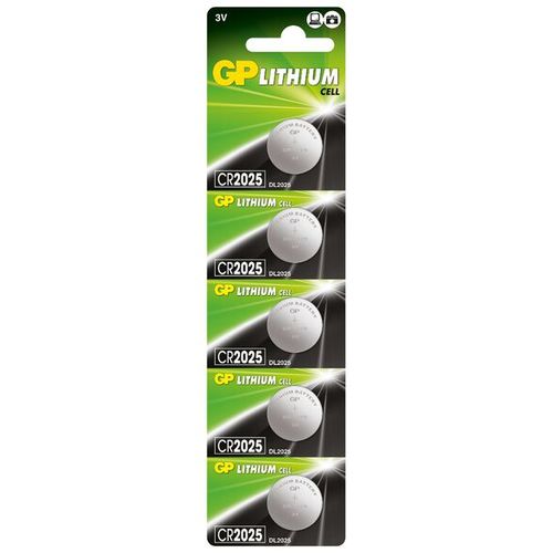 10 סוללות GP CR2025 