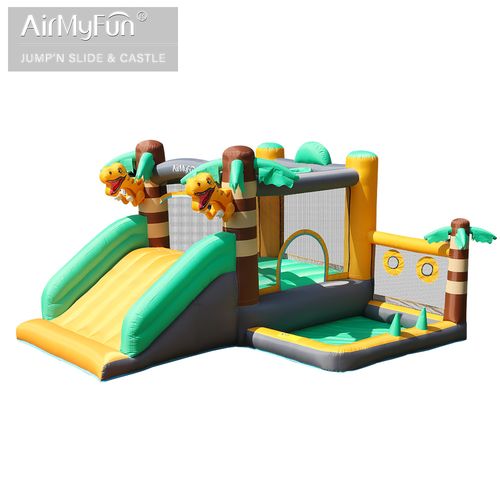 מתקן קפיצה מתנפח עם מגלשה דגם A82081 מבית Doctor Dolphin