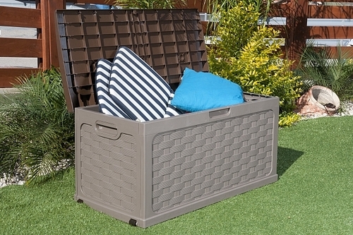 ארגז איחסון ספסל 56-811 ראטן