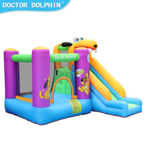 מתקן מתנפח עם מגלשה דגם DD-72007 מבית Doctor Dolphin