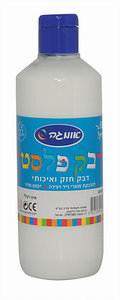 דבק פלסטי לבן 500 גרם - אומגה