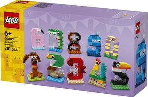 לגו מספרי יום הולדת  40807