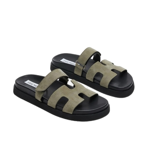 כפכף STEVE MADDEN מידות 36-40.5 לנשים בגוון זית