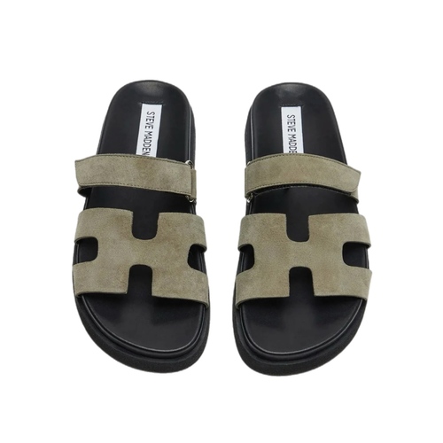 כפכף STEVE MADDEN מידות 36-40.5 לנשים בגוון זית