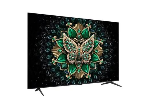 טלוויזיה חכמה “65 TCL טי.סי.אל 65C6K QD-Mini LED 4K Google TV