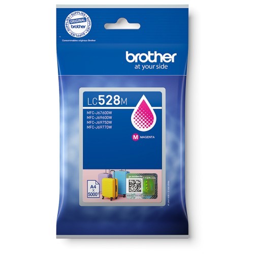  ראש דיו מקורי אדום BROTHER LC528M 