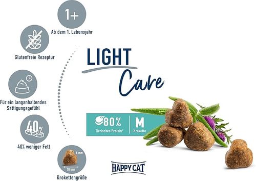 Happy Cat Light Low Fat 1.3kg