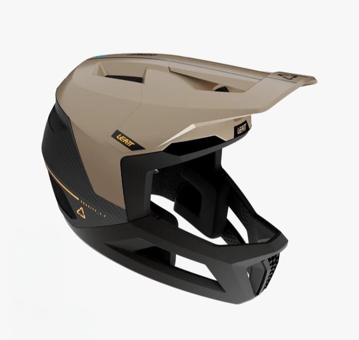 קסדת אינדורו מלאה לאופניים ליט חום - LEATT MTB GRAVITY 5.0