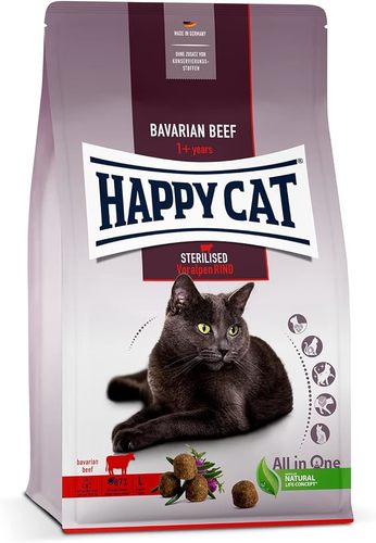Happy Cat Sterelised beef 1.3kg