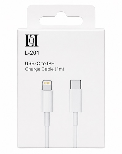 LQI L-201 USB-C to Lightning Cable 1M – כבל מטען