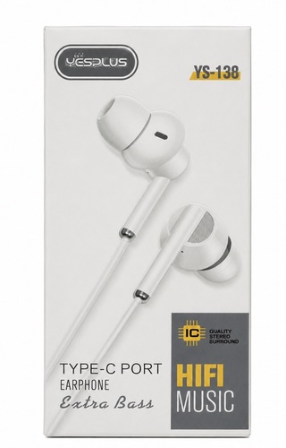  Earphones – אוזניות YCSPLUS YS-138 Type-C HiFi