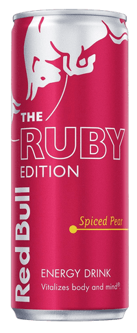 REDBULL - משקה אנרגיה בטעם אגס וקינמון 250 מ