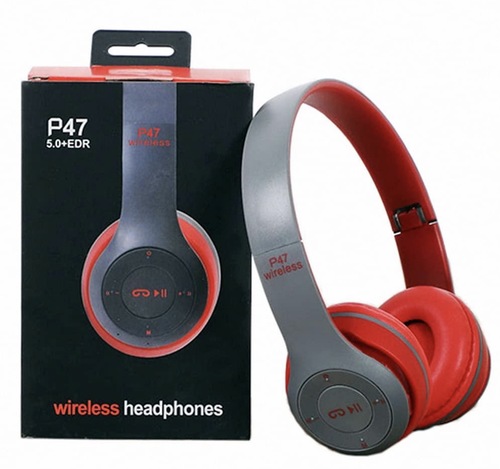 P47 Wireless Bluetooth Headphones 5.0+EDR – אוזניות אלחוטיות
