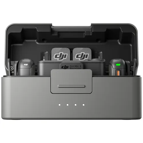 מערכת מיקרופון אלחוטי 2 משדרים DJI-MIC 3