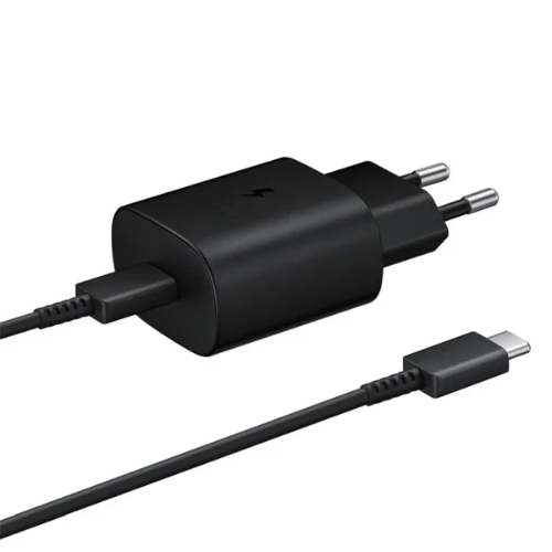 מטען מקורי סמסונג 25W טעינה מהירה במיוחד ראש+כבל
