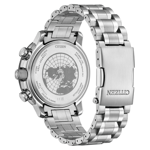 Citizen BY3006-53H Geo Trekker שעון טייסים רדיו קונטרול אקו דרייב וספיר