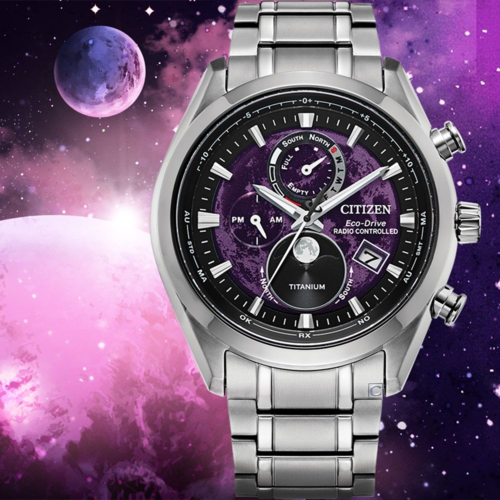 Citizen BY1010-81Z Tsuki-Yomi' Radio-Controlled Moonphase