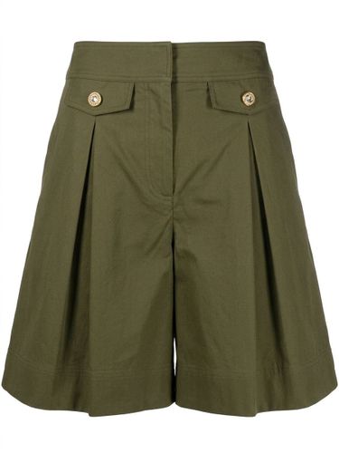 WOVEN SHORTS COLOR ALPINE GREEN
