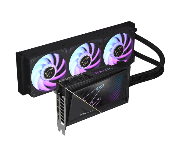 כרטיס מסך Gigabyte AORUS GeForce RTX 5080 XTREME WATERFORCE 16GB