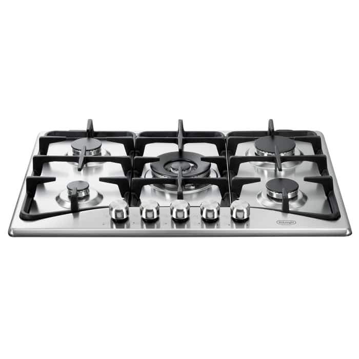 כיריים גז 5 להבות 70 ס”מ Delonghi דלונגי DGH2170CX נירוסטה