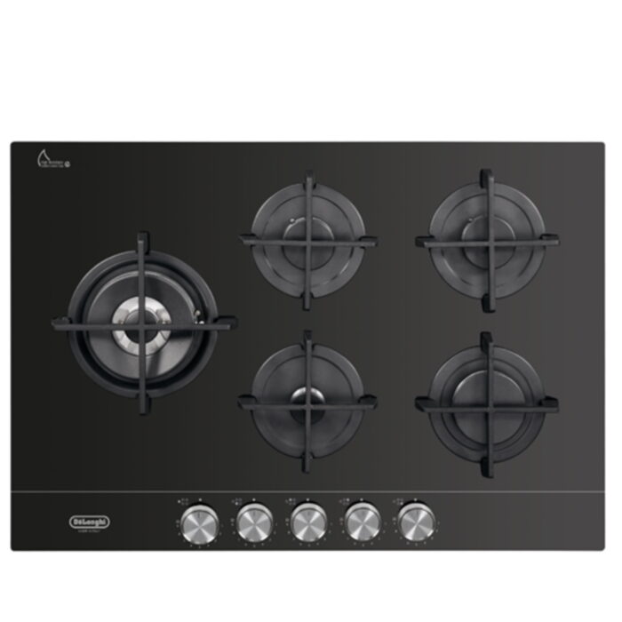 כיריים גז 75 ס"מ 5 להבות DGH4175GN Delonghi