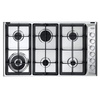 כיריים גז נירוסטה ⁦DELONGHI DGH3390CX⁩