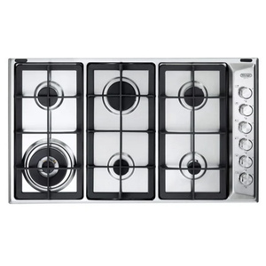 כיריים גז נירוסטה ⁦DELONGHI DGH3390CX⁩ דלונגי