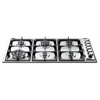 כיריים גז נירוסטה ⁦DELONGHI DGH3390CX⁩