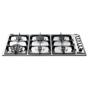 כיריים גז נירוסטה ⁦DELONGHI DGH3390CX⁩ דלונגי