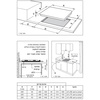 כיריים גז נירוסטה ⁦DELONGHI DGH3390CX⁩