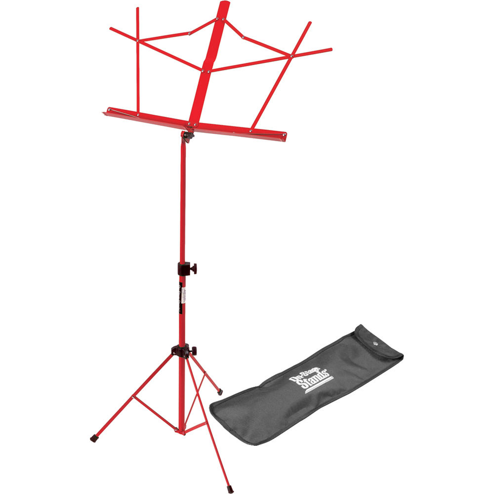 On Stage SM7122RB Music Stand with Bag