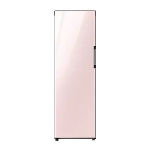 מקרר 386 ליטר - מותאם קו אפס Samsung סמסונג BeSpoke RR39T7650-PINK זכוכית ורודה