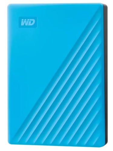 כונן קשיח חיצוני צבע כחול Western Digital WDBPKJ0040BBL My Passport 4TB
