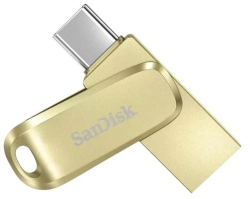 זיכרון נייד צבע זהב Sandisk Ultra Dual Drive Luxe 256GB