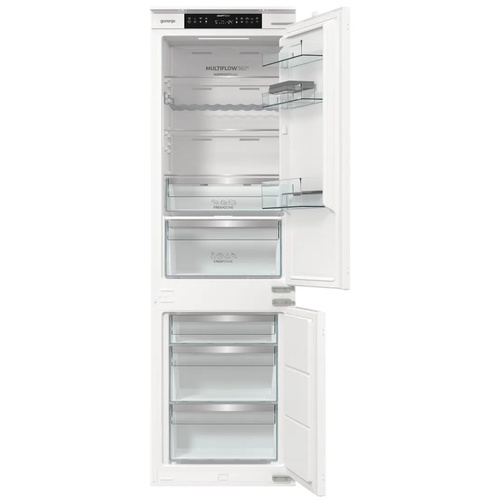 מקרר אינטגרלי מקפיא תחתון - 252 ליטר Gorenje גורנייה NRKI517E62WF אחריות ע