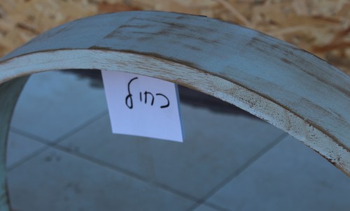 מראה עגולה עם מדף פנימי-70 ס