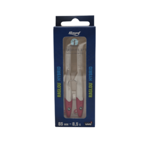 זוג דמויי דג רגלו היברידי Ragot Raglou Hybrid 85mm 8.5g צבע ראש אדום