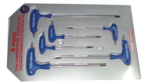 סט מפתחות טורקס 6 יחידות ידית NARVIK T
