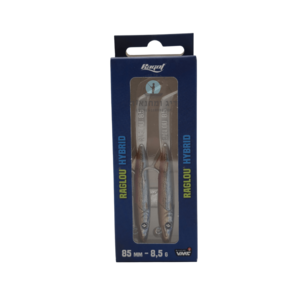 זוג דמויי דג רגלו היברידי Ragot Raglou Hybrid 85mm 8.5g לבן חאקי